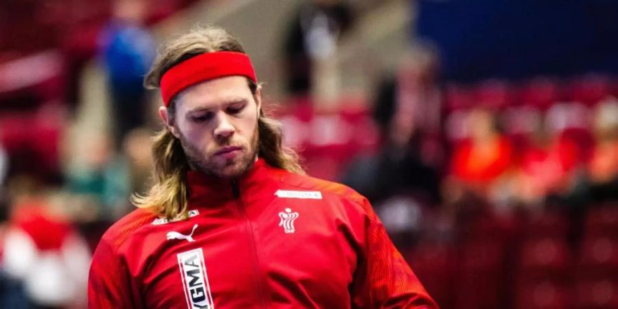 Superstar Mikkel Hansen schied mit Dänemark bei der Handball-EM in der Vorrunde aus. Foto: Petter Arvidson/Bildbyran via ZUMA Press/dpa