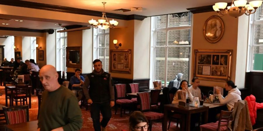 Londoner Pub am Freitag