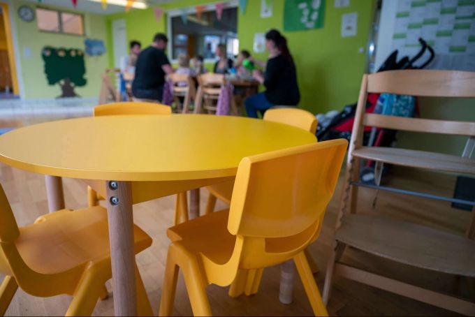 Seit dem Lockdown sind deutlich weniger Kinder in der Kita und Tagesschule Bim Bam Bini in Belp.