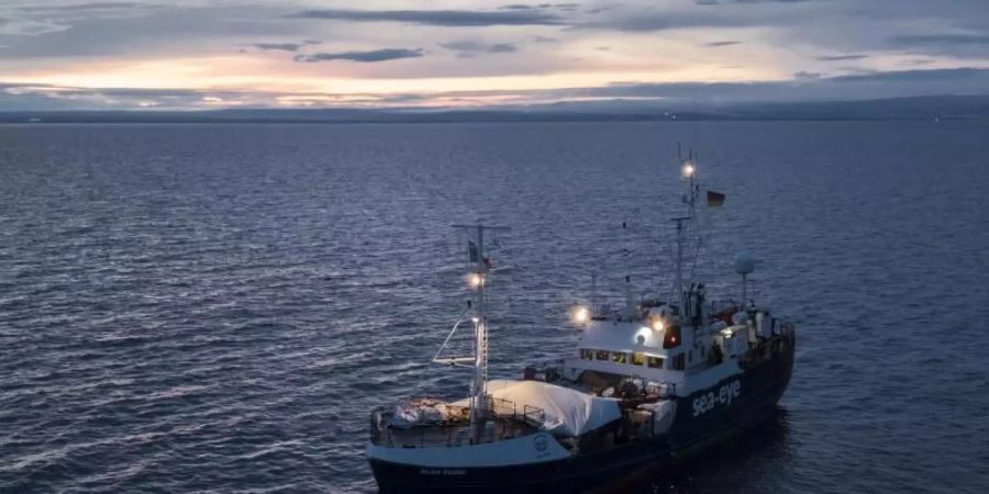 Das deutsche Rettungsschiff «Alan Kurdi». Foto: Karsten Jäger/Sea-Eye/dpa