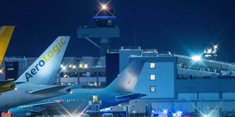 Landung der Bundeswehrmaschine in Frankfurt