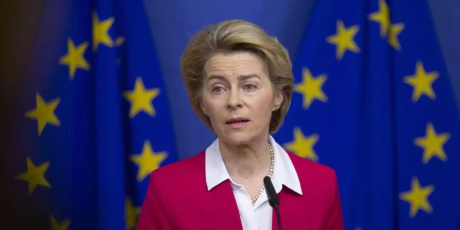 EU-Kommissionspräsidentin Ursula von der Leyen hat das Ziel ausgegeben, die EU bis 2050 klimaneutral zu machen. Foto: Virginia Mayo/AP/dpa