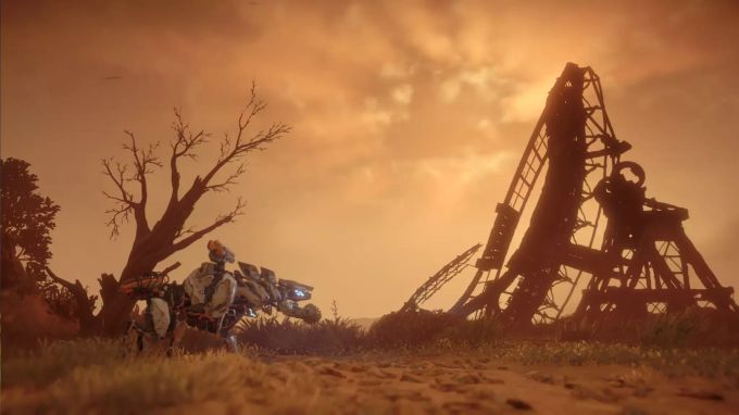 Ruinen der «alten Zivilisation» und futuristische Roboterkreaturen beleben die Welt von Horizon Zero Dawn. Horizon Zero Dawn