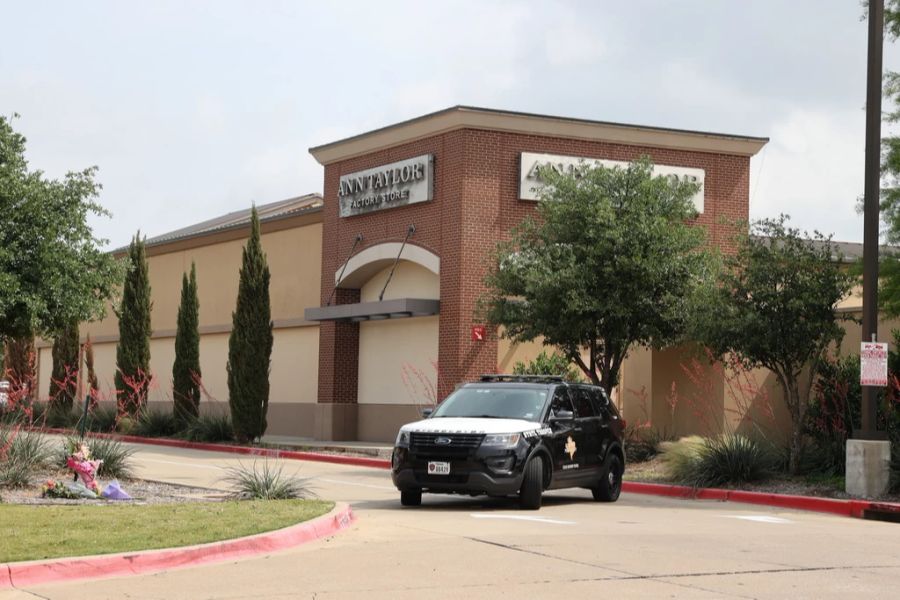 In diesem Shoppingcenter in Texas tötete ein Schütze acht Menschen.