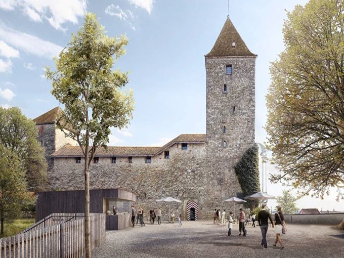 So soll das Schloss 2024 aussehen. schloss
