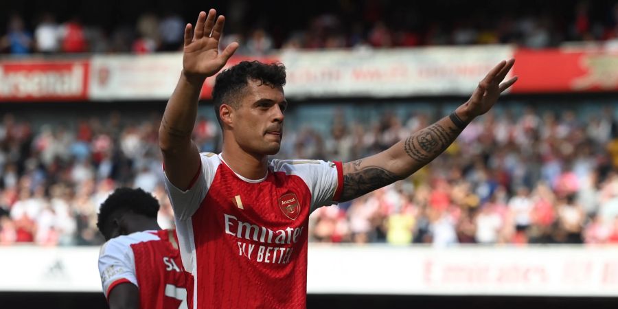 Granit Xhaka steht bei Arsenal wohl vor dem Abschied.