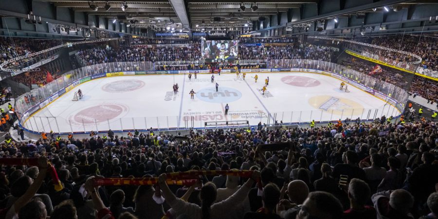 Die Les-Vernets-Halle war restlos ausverkauft.