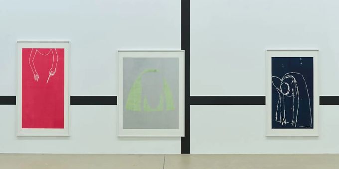 Die Holzschnittserie «Erntende» von Andrea Büttner im Haus für Gegenwart des Kunstmuseums Basel. Die Holzschnittserie «Erntende» von Andrea Büttner im Haus für Gegenwart des Kunstmuseums Basel.