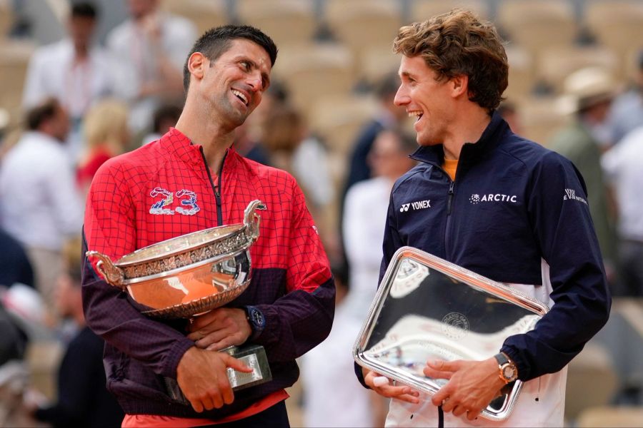 Novak Djokovic Casper Ruud