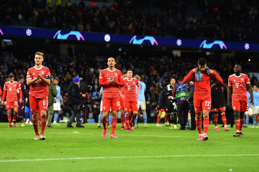 Bayern München gerät im Champions-League-Viertelfinal in Rücklage.