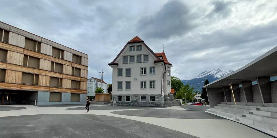 Die Schulanlage in Landquart.