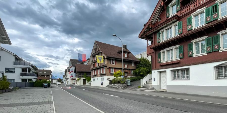 Dorfzentrum Ennetbürgen.