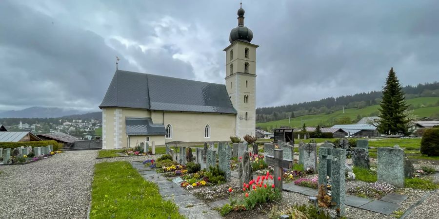 Kirche in Flims.