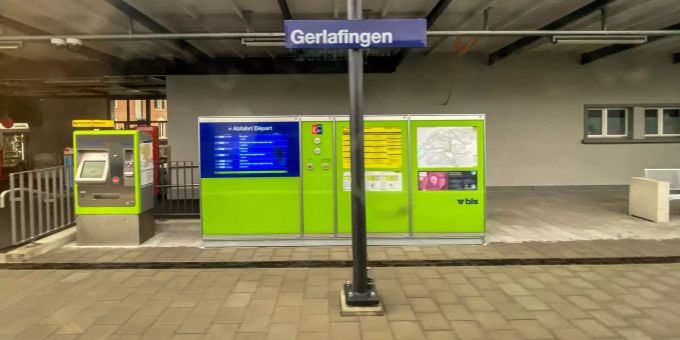 Der (BLS) Bahnhof Gerlafingen. Der (BLS) Bahnhof Gerlafingen.