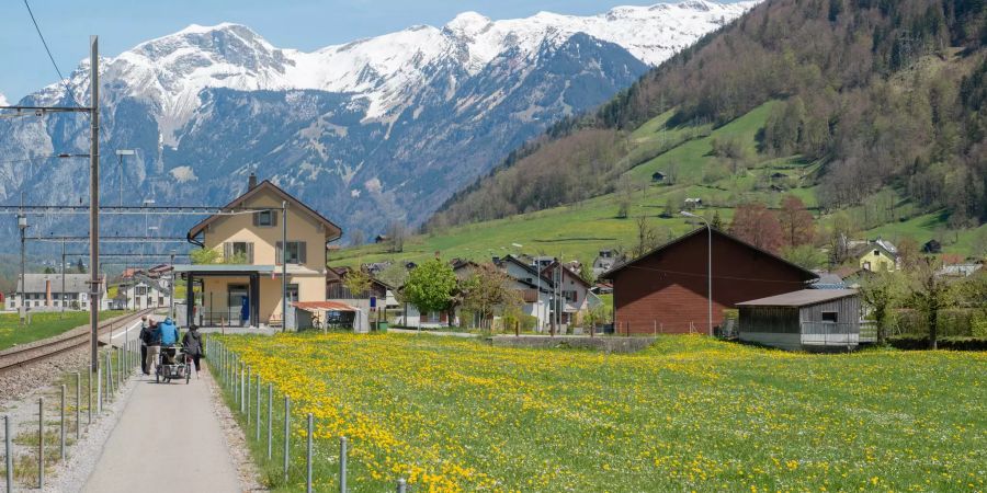 Landschaft-Glarus Süd in Betschwanden.