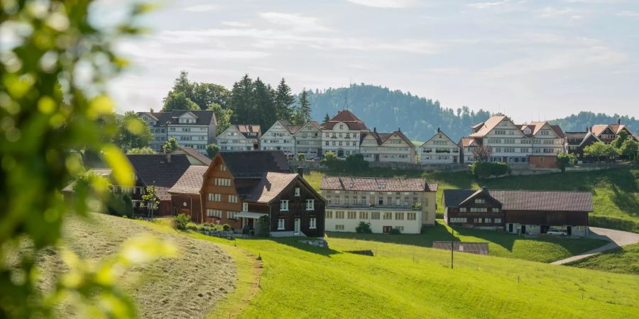 Schwellbrunn im Kanton Appenzell Ausserrhoden.