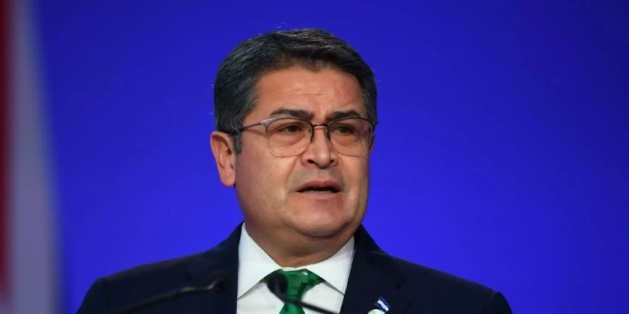 Der scheidende Präsident Hernández