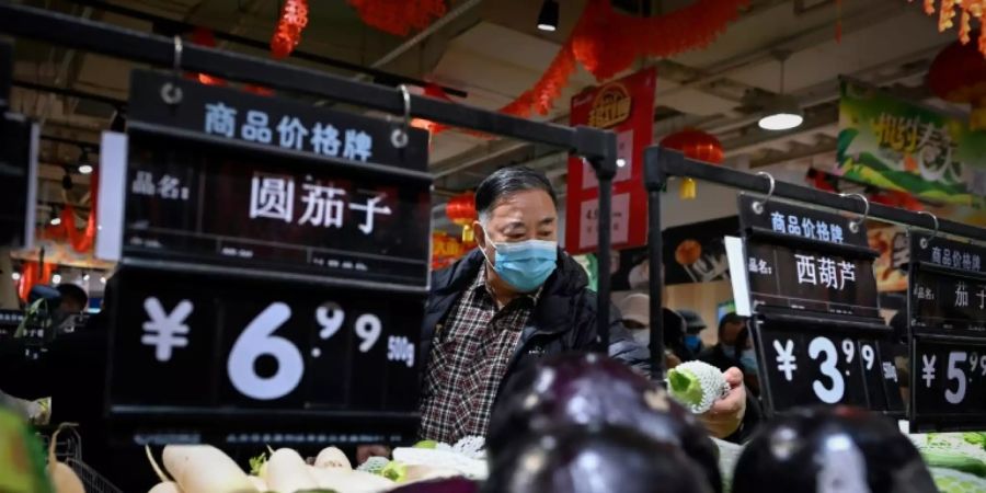 Supermarkt in China