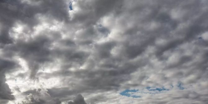 Wetter Wolken kaltfront