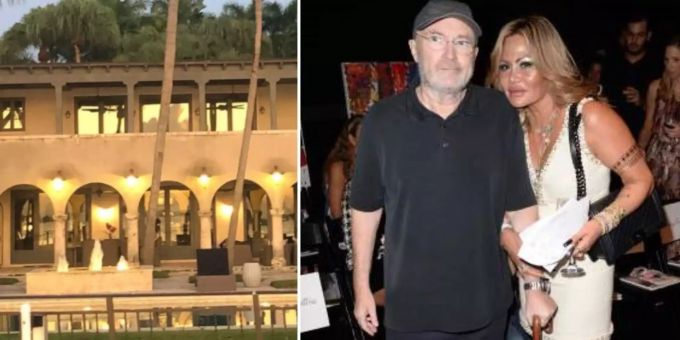 Phil Collins' Ex will ihren Anteil von der Mega-Villa in Miami. Phil Collins