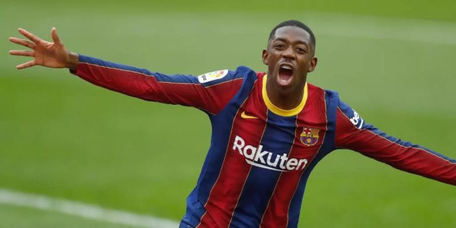 Noch steht Ousmane Dembélé beim FC Barcelona unter Vertrag. Foto: Angel Fernandez/AP/dpa