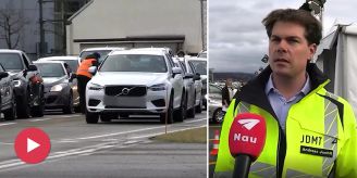 3000 pro Tag - Zürcher lassen sich im Impf-Drive-In Dübendorf boostern