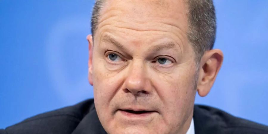 Bundeskanzler Olaf Scholz