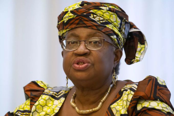 Chefin der Welthandelsorganisation Ngozi Okonjo-Iweala in Genf. Welthandelsorganisation