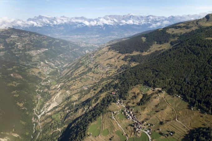 Das Val d'Hérens – wo die Erde bebte. Val d'Hérens