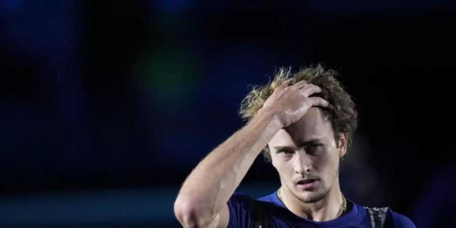 Bei den ATP Finals ist für Alexander Zverev noch alles drin. Foto: Luca Bruno/AP/dpa