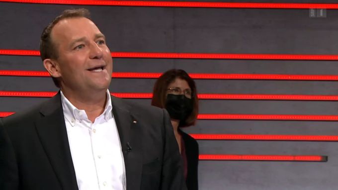 Thomas Matter machte in der «Arena» klar, dass er nicht gerade viel von Schrifsteller Lukas Bärfuss hält. «Arena»