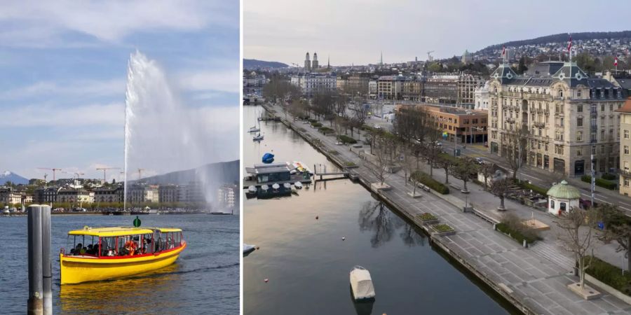 Genf Zürich Städteranking