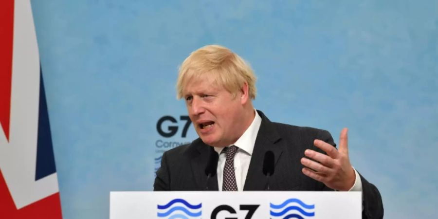 Der britische Regierungschef Boris Johnson