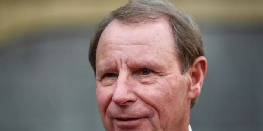 Der ehemalige deutsche Fussball-Bundestrainer Berti Vogts. Foto: Patrick Seeger/dpa