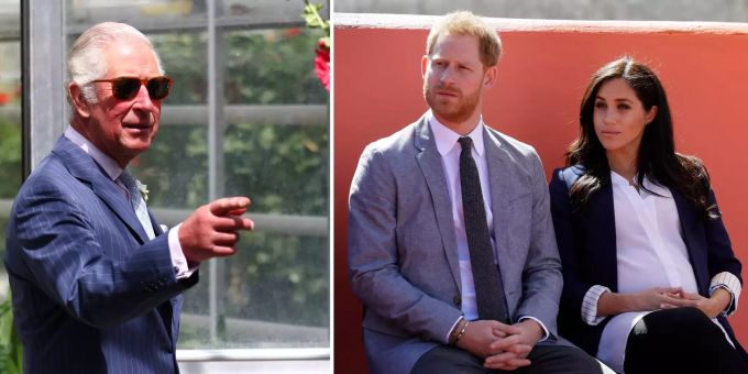 Hat Prinz Charles seinen Sohn Prinz Harry und dessen Frau Meghan Markle durchgefüttert? Prinz Harry Prinz Charles
