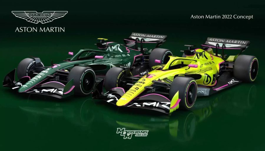 So stellt sich MDM Designs einen möglichen Look für das künftige Aston-Martin-Team in der Formel 1 vor.