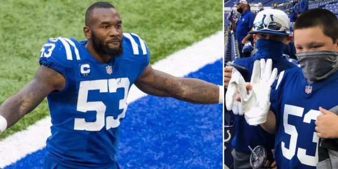 Aus Versehen! - NFL-Star verschenkt Fan seine Handschuhe – samt Ehering