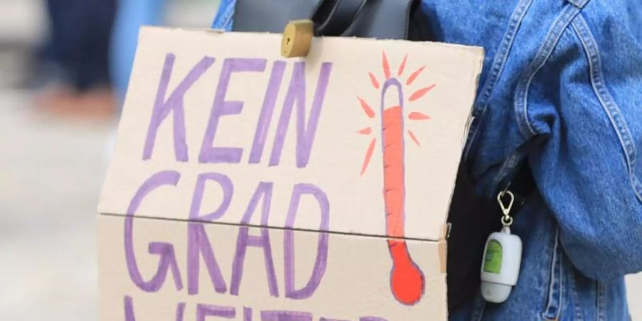 Laut einer Studie reichen die Massnahmen in Deutschland nicht aus, um die Erderwärmung zu stoppen. Foto: Peter Gercke/dpa-Zentralbild/dpa