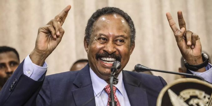 Sudans Ministerpräsident Abdalla Hamdok. Sudans Ministerpräsident Abdalla Hamdok