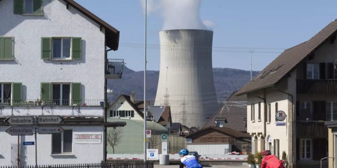 Das Kernkraftwerk Gösgen-Däniken. Kernkraftwerk Gösgen-Däniken