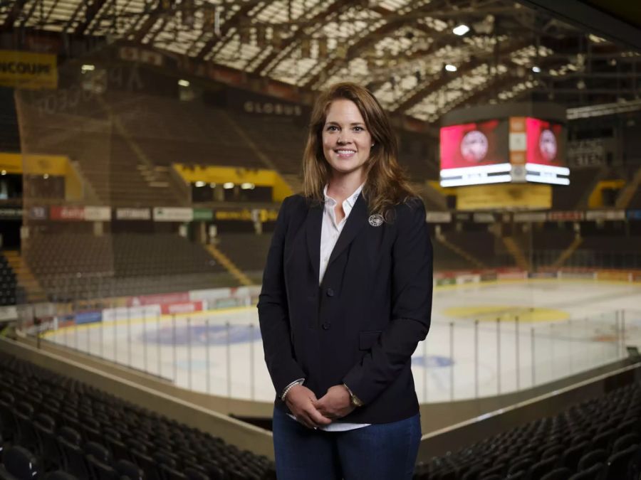 Florence Schelling ist die neue Sportchefin des SCB.