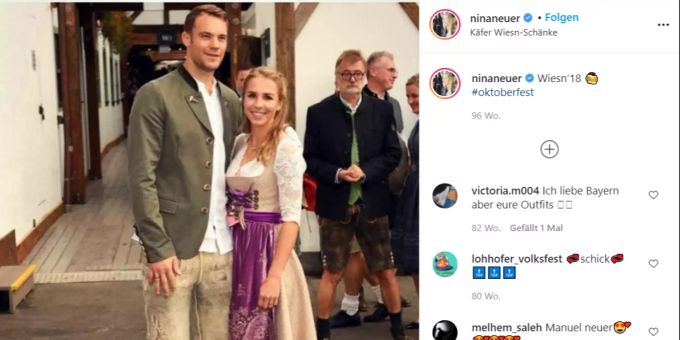 So kennen die Fans eigentlich die Ex-Frau von Manuel Neuer, Nina. Nina Neuer Manuel Neuer