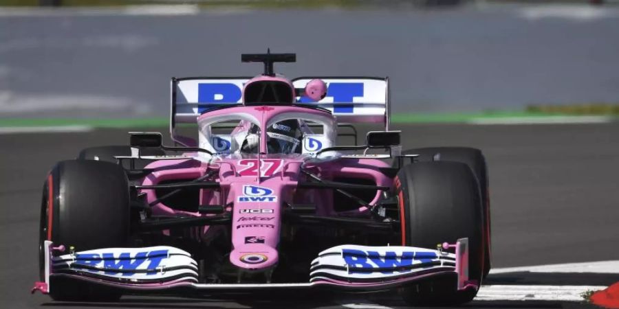 Feierte in Silverstone sein Comeback: Nico Hülkenberg. Foto: Ben Stansall/Pool AFP/AP/dpa