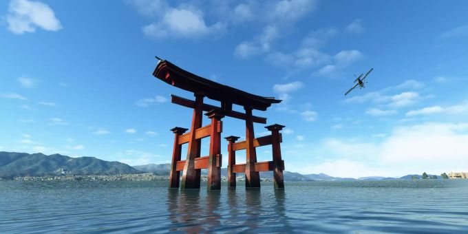 Diesen Shintō-Schrein wird man von nun an in Microsoft Flight Simulator besuchen können. Microsoft Flight Simulator