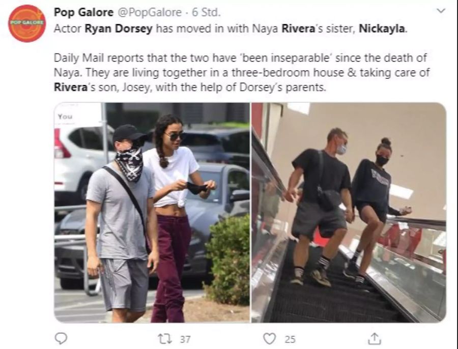 Ryan Dorsey Naya Rivera