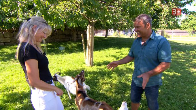 Hat Amor bei diesen beiden «Bauer ledig sucht»-Kandidaten einfaches Spiel? Roland und Sandra verstehen sich jedenfalls bestens. «Bauer ledig sucht»