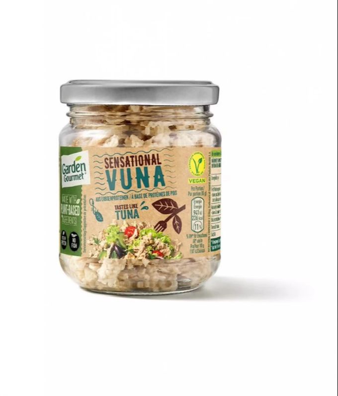 Der vegane Thunfisch von Nestlé wird ab kommender Woche für CHF 6.95 in ausgewählten Coop-Filialen erhältlich sein. Nestlé Thunfisch