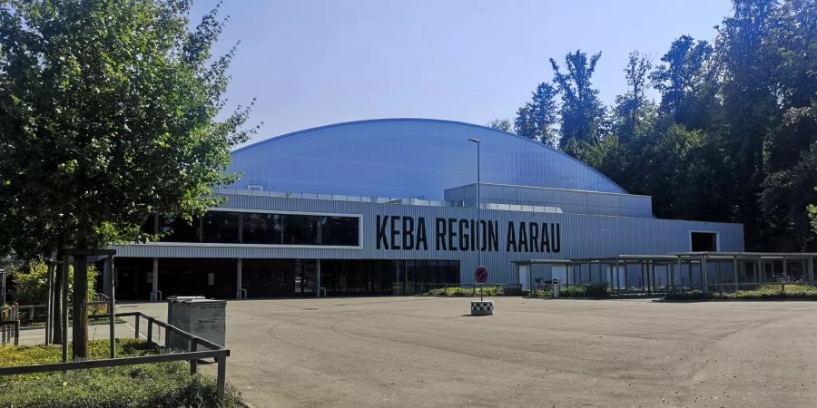 Die Kunsteisbahn Aarau (KEBA).