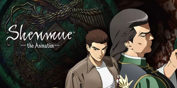 Ein Ausschnitt zu einem Artwork der Anime-Serie von Shenmue. Shenmue Anime Serie
