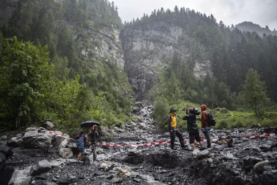 Canyoning-Unfall in der Schweiz